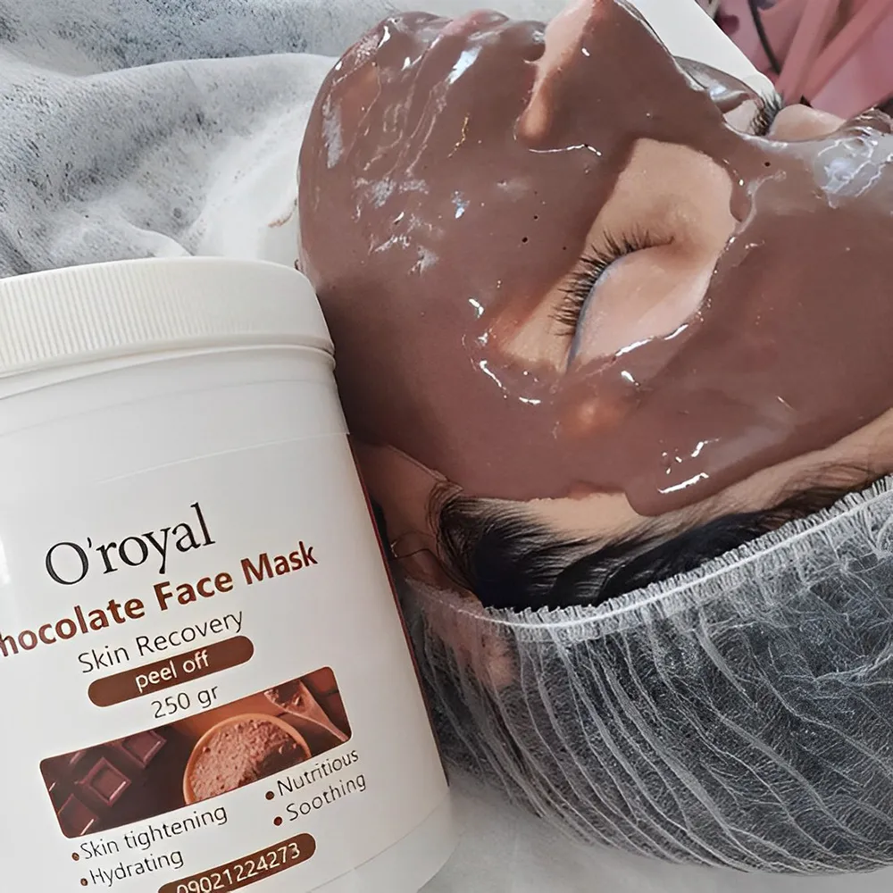 ماسک پودری پیلاف شکلات اورویال- روشن کننده و تمیز کننده پوست