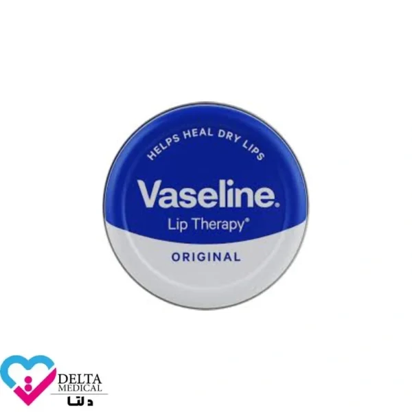 بالم لب وازلین مدل ساده در آبی
